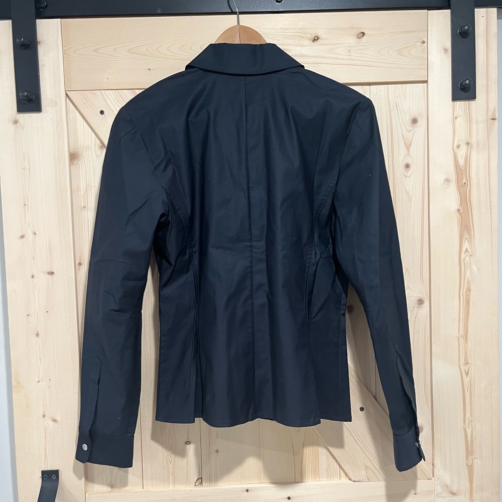 NWT Thakoon Puff Sleeve Shirt Jacket in Navy, Size 4, Small. - Picture 5 of 12
